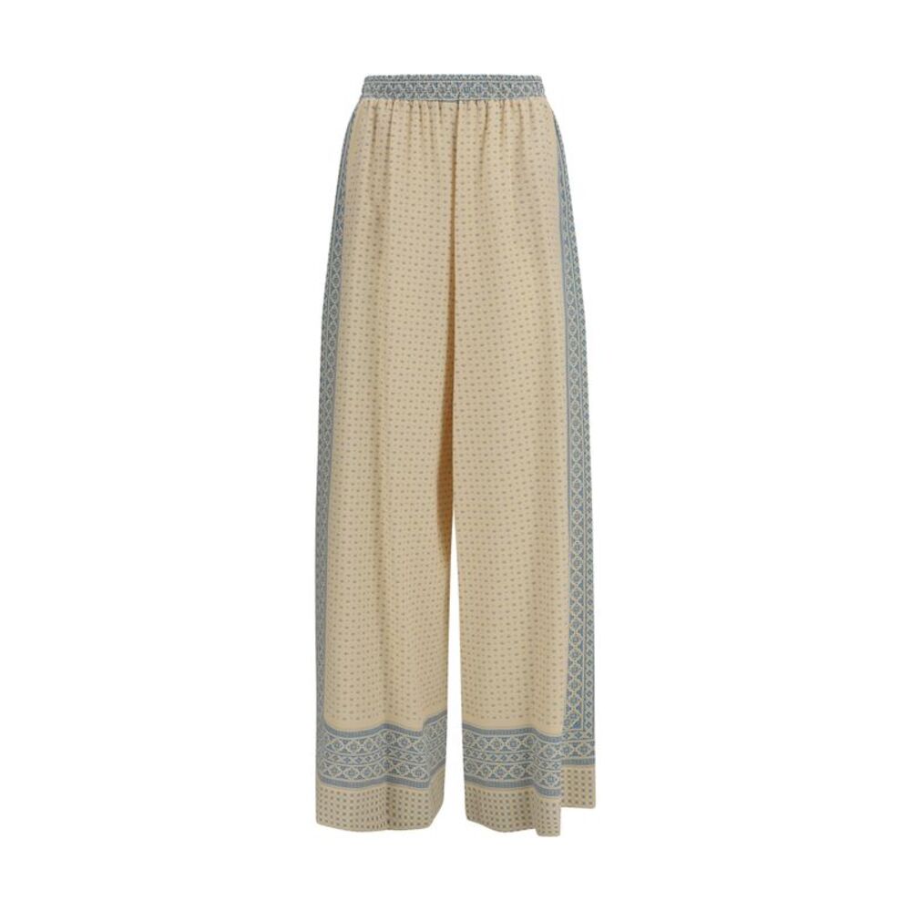 Ermanno Scervino Women Printed Silk Pants